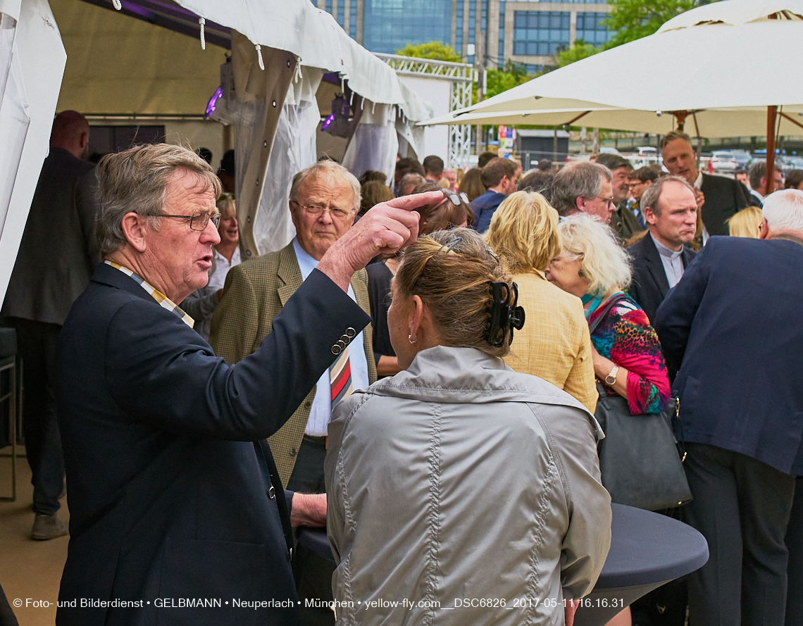 11. Mai 2017 - Grundsteinlegung für die LOGE und dem Kulturquadrat in Neuperlach